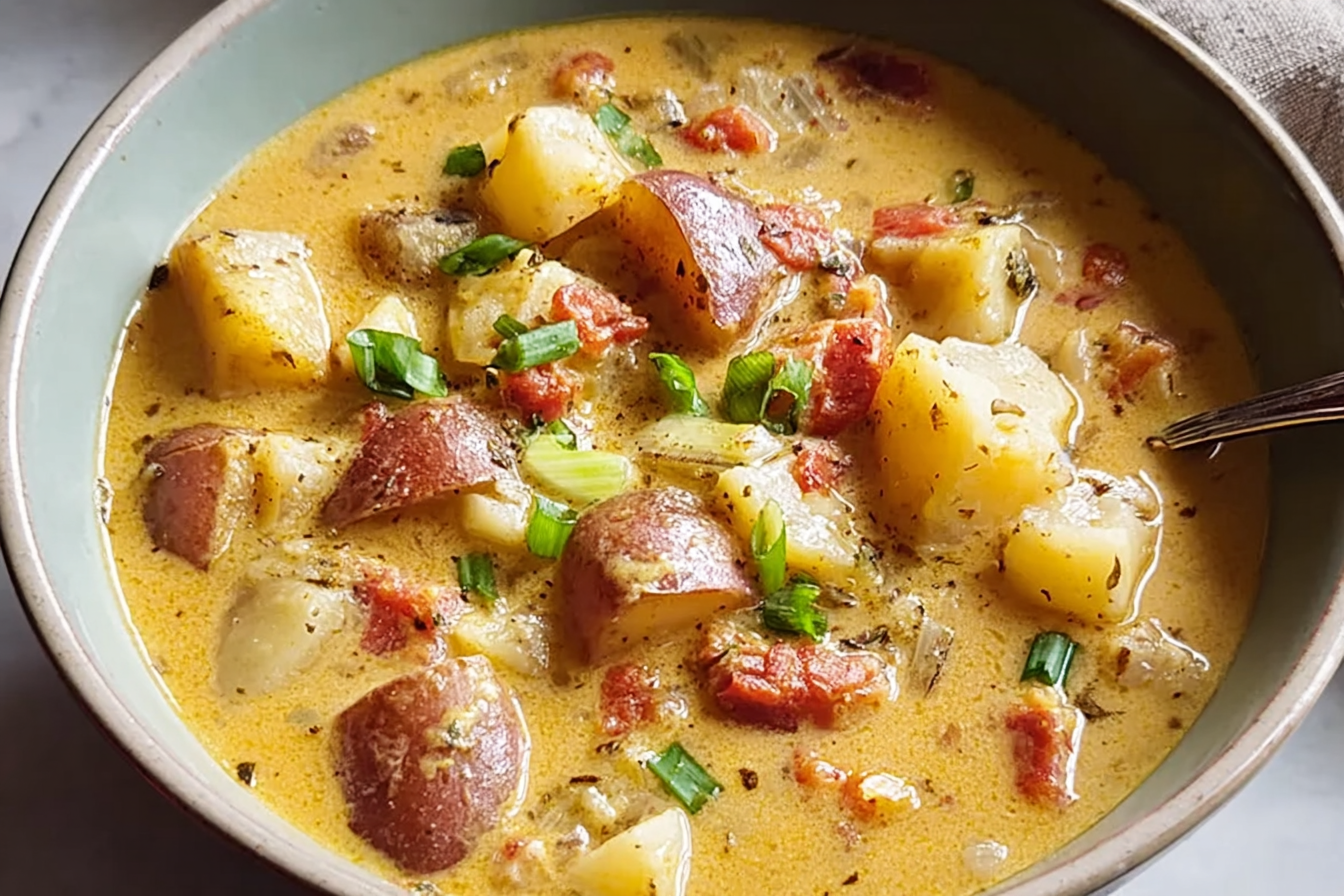 Cajun Potato Soup Recipe With Creamy And Spicy Flavors 6 Cajun Potato Soup