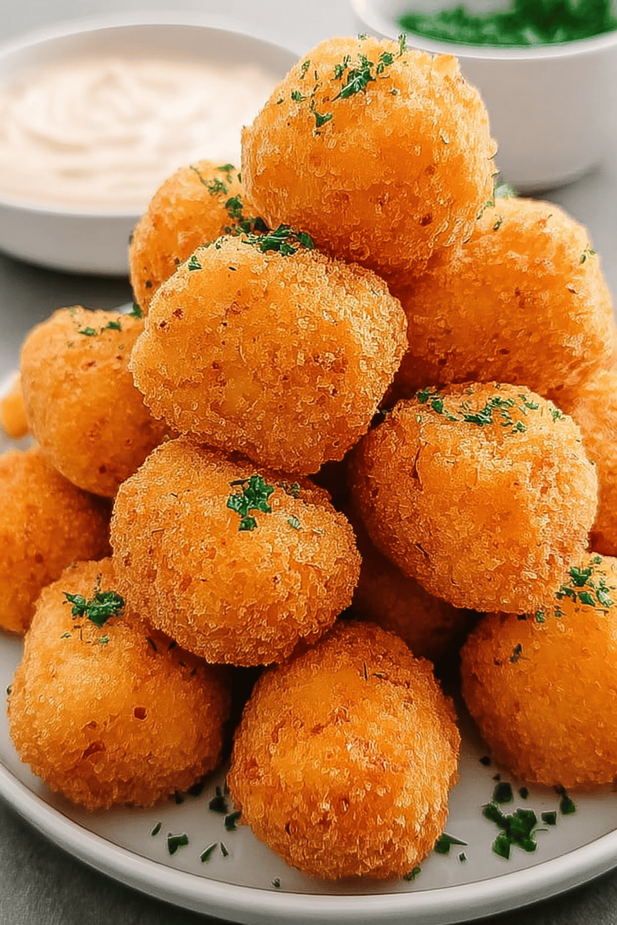 Cheesy Potato Croquettes
