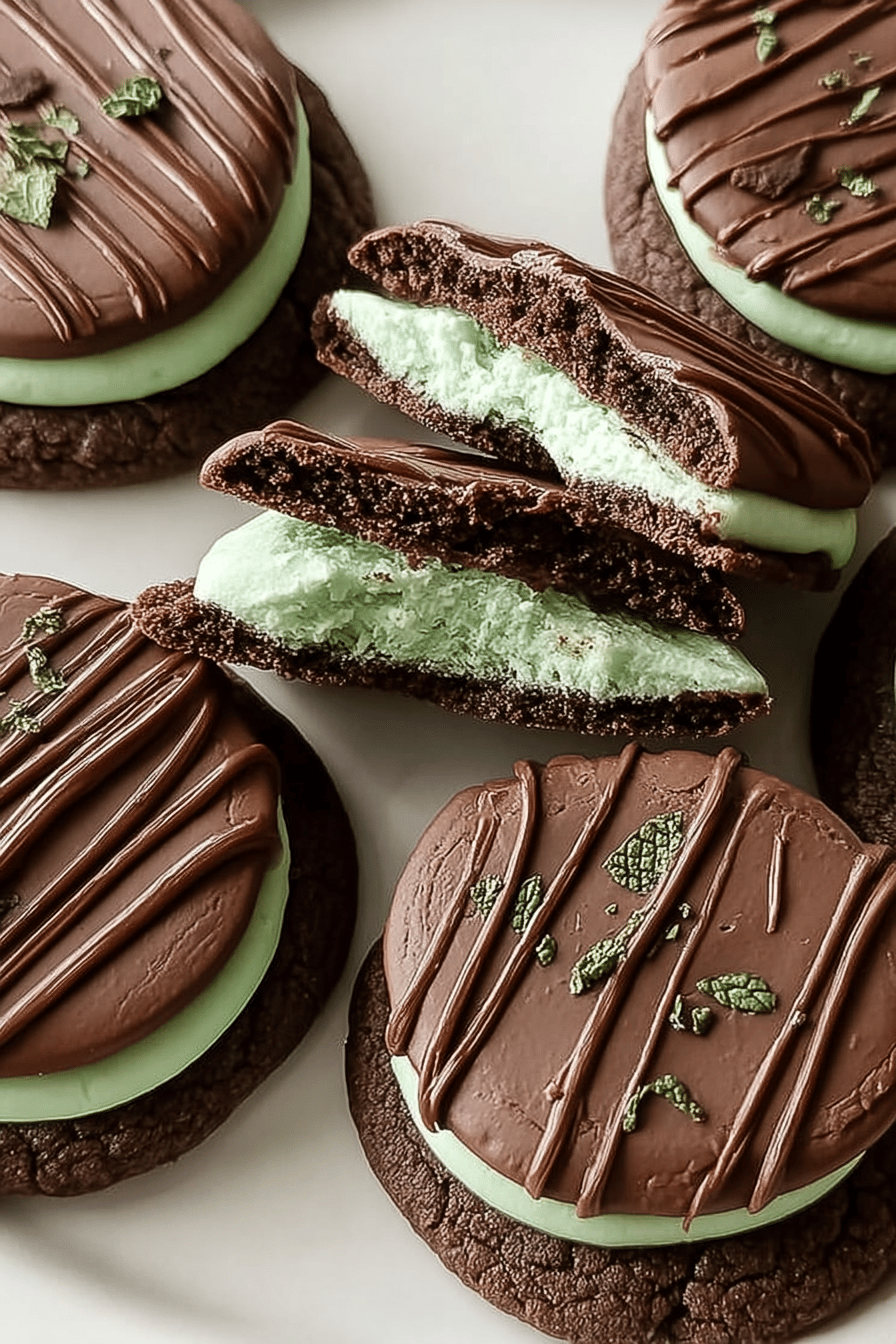 Chocolate Mint Cookies Recipe With Rich Flavor And Easy Steps 6 Chocolate Mint Cookies