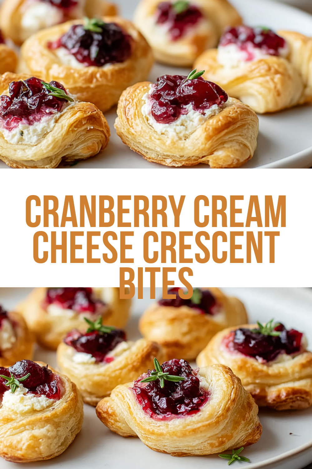 Cranberry Cream Cheese Crescent Bites Recipe For Quick Snacks 4 Cranberry Cream Cheese Crescent Bites
