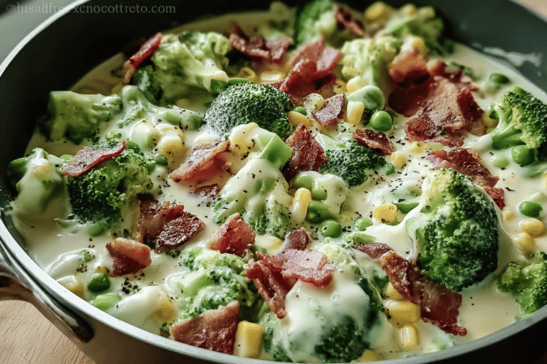 Creamy Garlic Parmesan Broccoli Bacon 9.Png