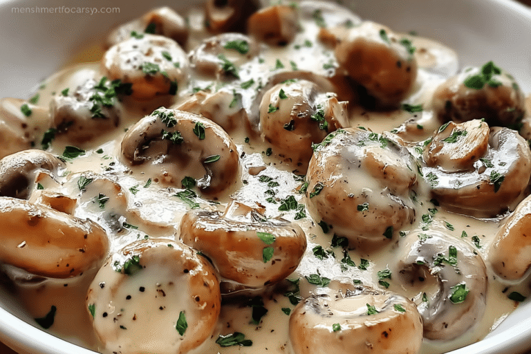 Creamy Garlic Parmesan Mushrooms 5.Png