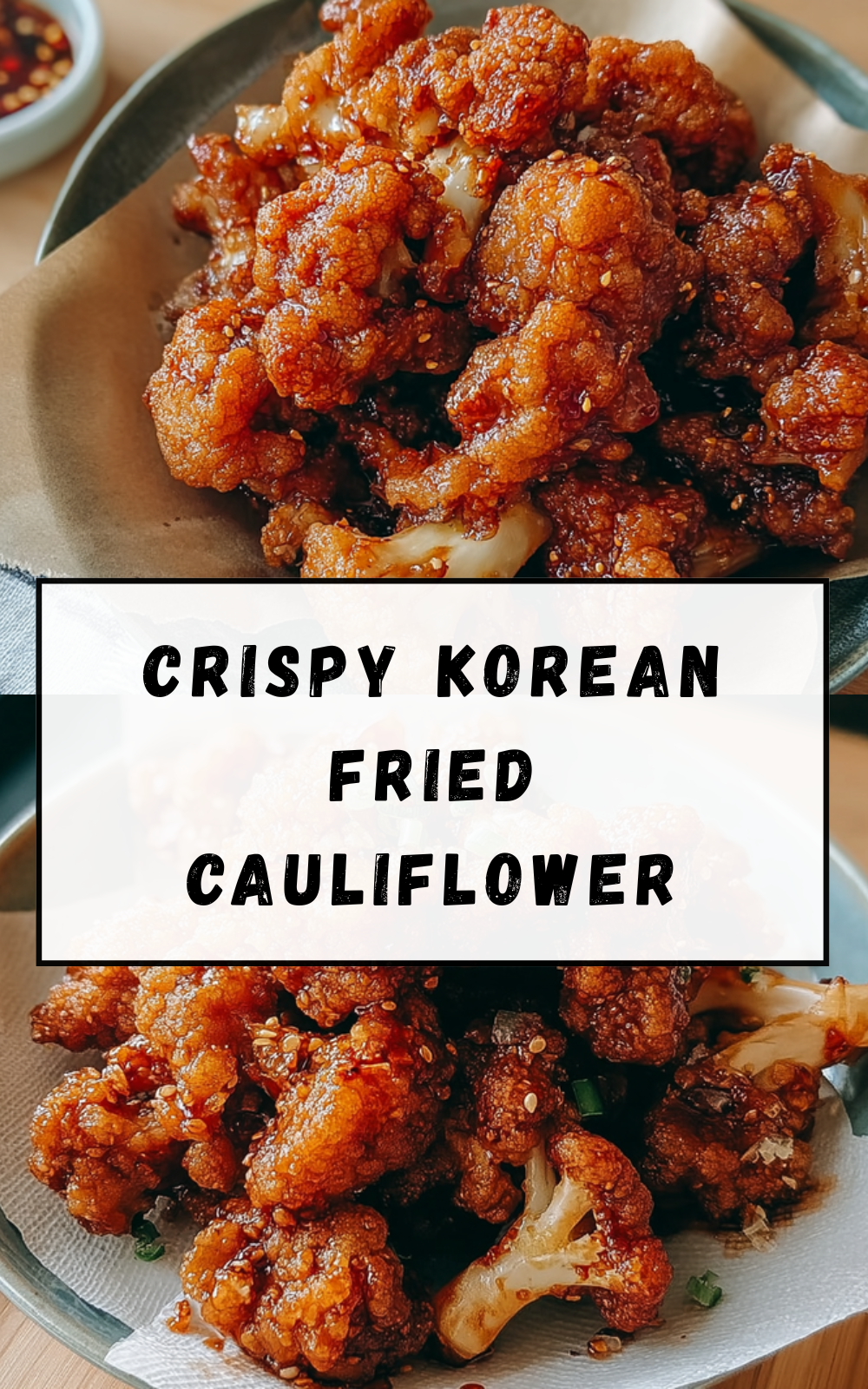 Crispy Korean Fried Cauliflower