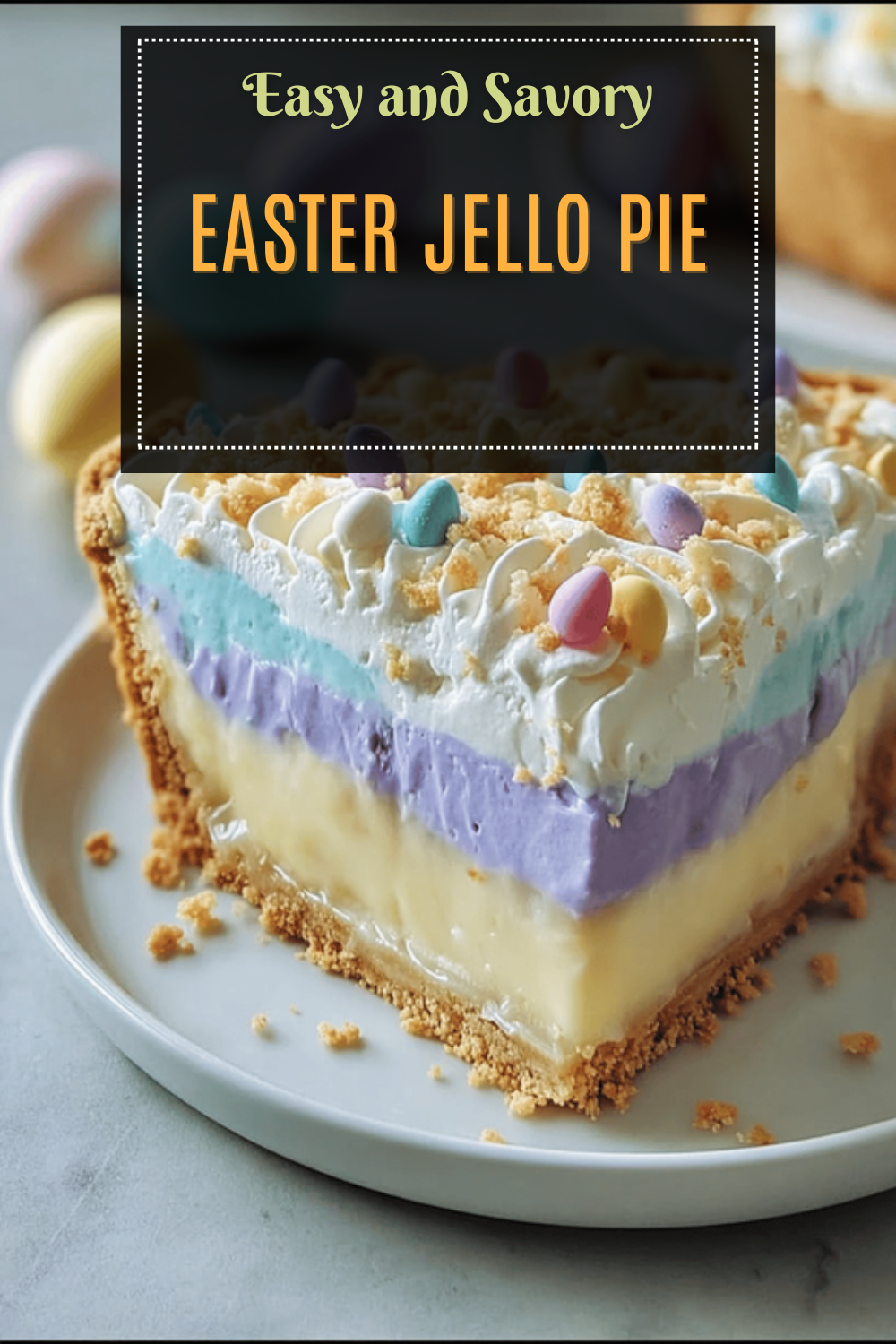 Easter Jello Pie