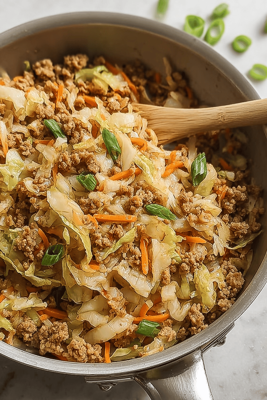 Egg Roll In A Bowl Recipe With Simple Ingredients And Quick Preparation 6 Egg Roll In A Bowl