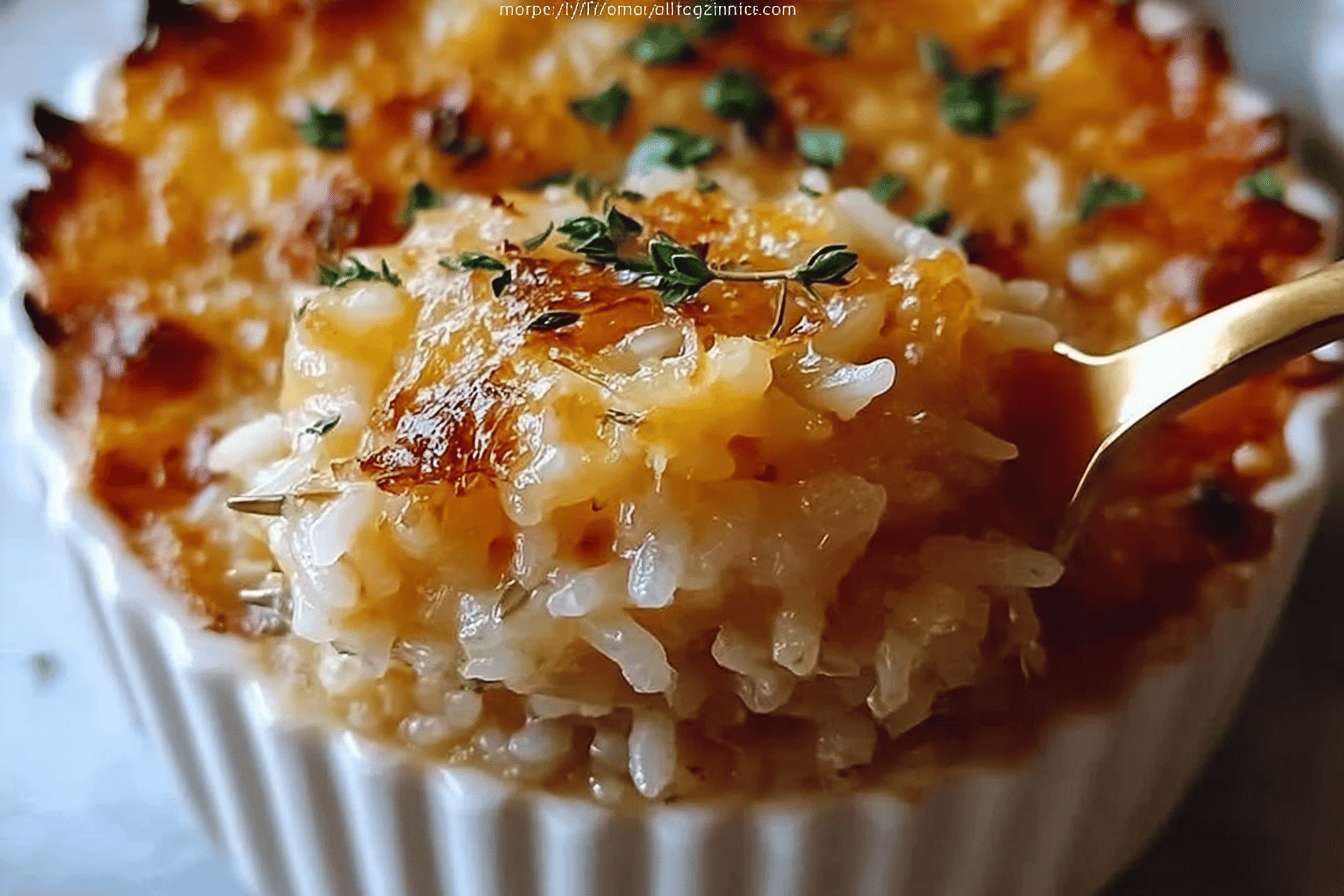 French Onion Soup Rice