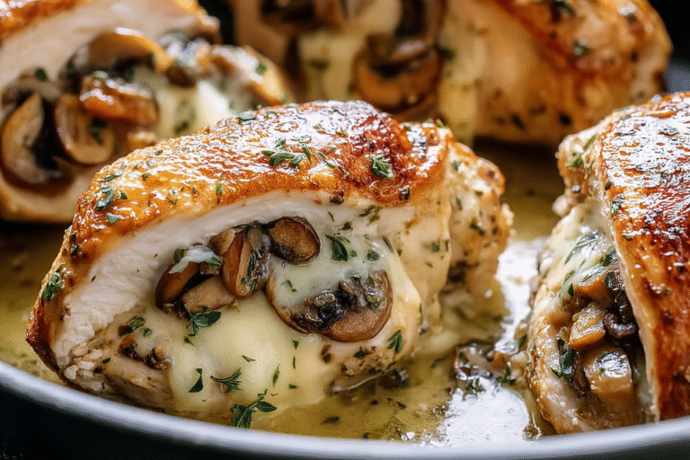 Garlic Butter Mushroom Stuffed Chicken 56.Png