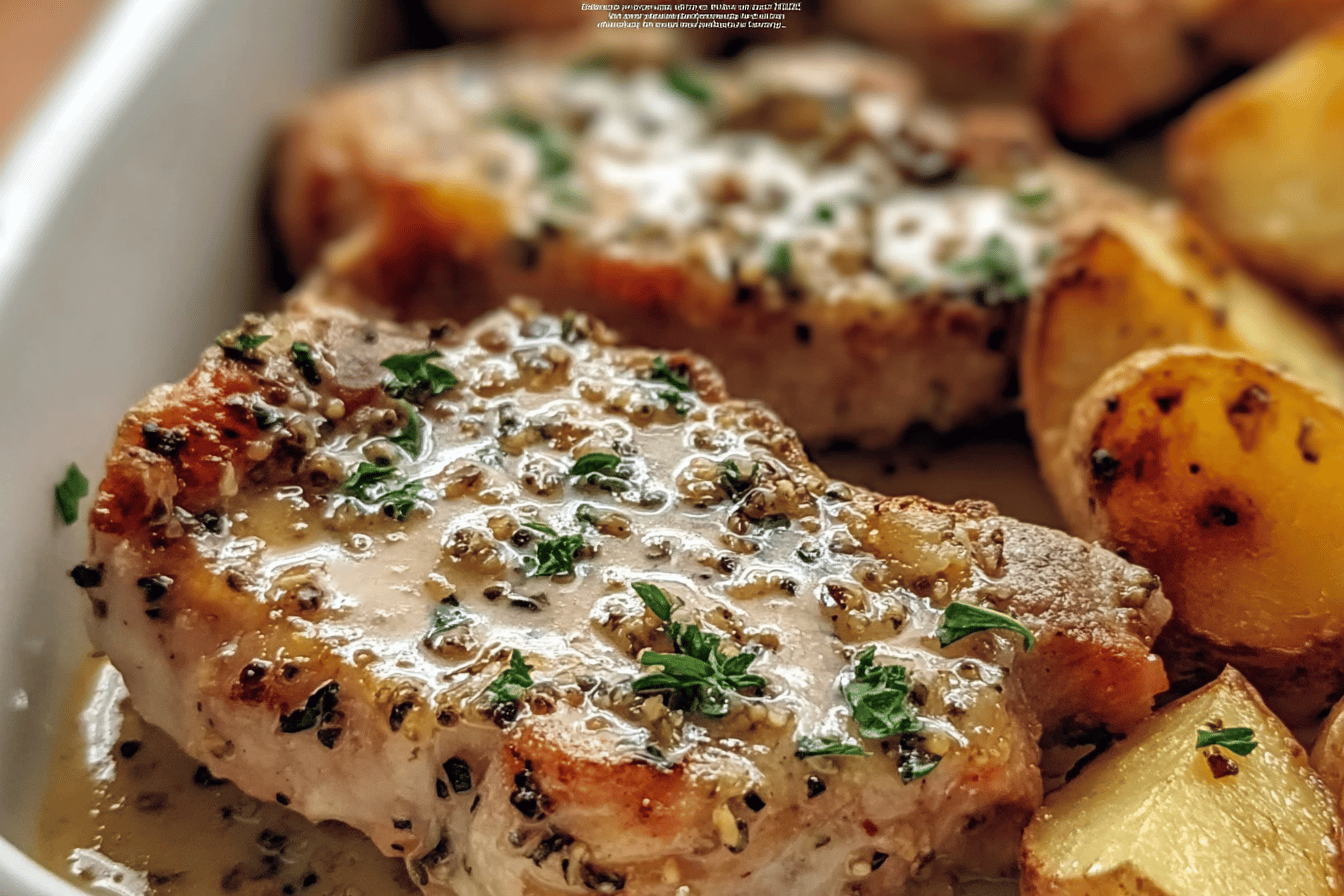 Garlic Parmesan Pork Chops