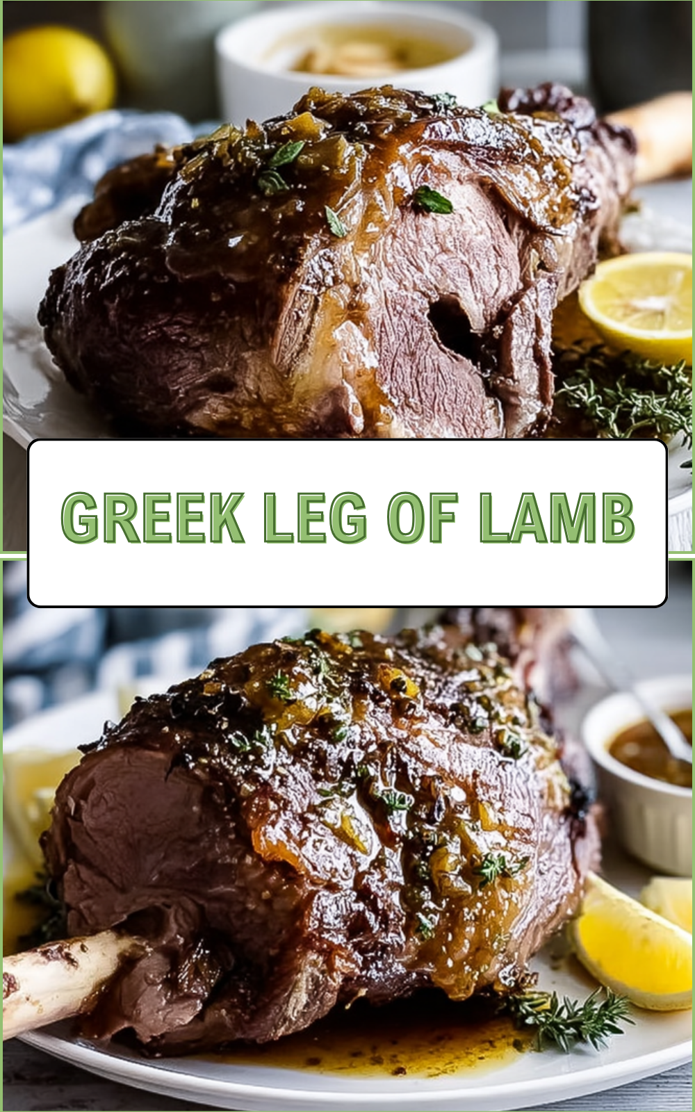 Greek Slow Roasted Leg Of Lamb With Traditional Herbs And Spices 4 Greek Leg Of Lamb