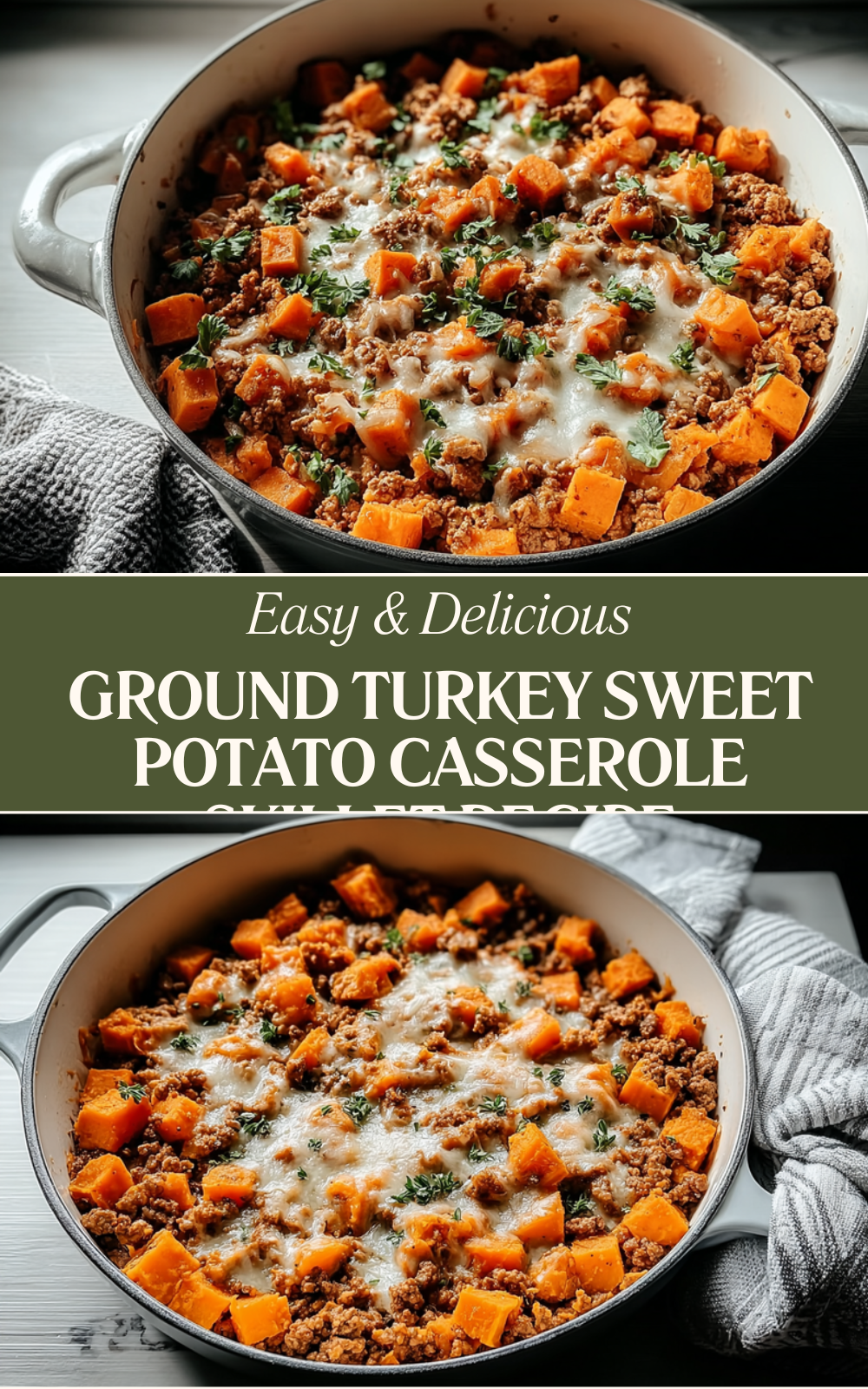 Ground Turkey Sweet Potato Skillet Recipe With Simple Ingredients 7 Ground Turkey Sweet Potato Casserole Skillet Recipe