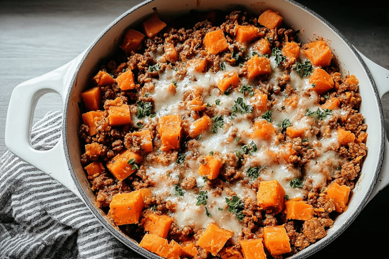 Ground Turkey Sweet Potato Casserole Skillet Recipe 39.Png