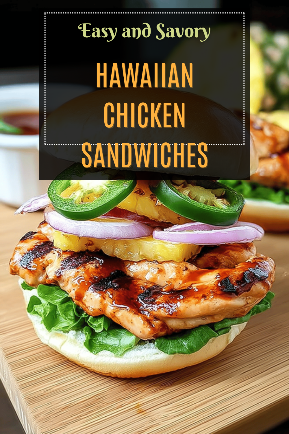 Grilled Hawaiian Chicken Sandwiches With Tangy Pineapple Glaze 7 Hawaiian Chicken Sandwiches