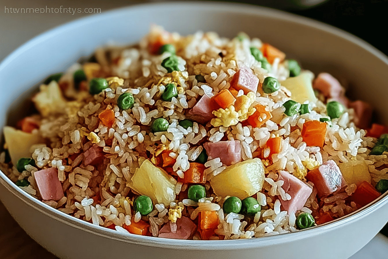 Hawaiian Fried Rice Recipe With Pineapple And Savory Ingredients 6 Hawaiian Fried Rice
