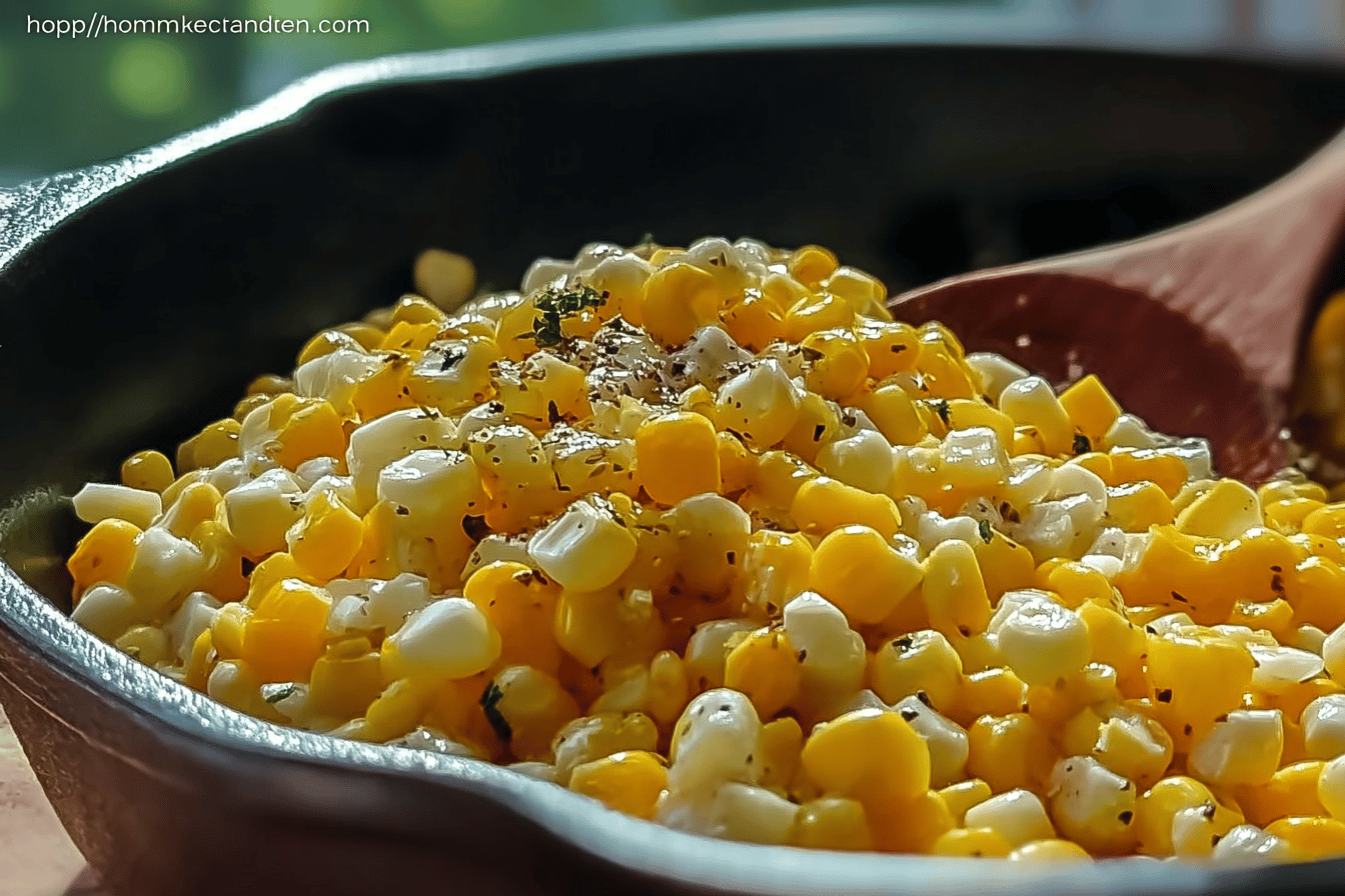 Honey Butter Skillet Corn Recipe For Sweet And Savory Flavor 6 Honey Butter Skillet Corn