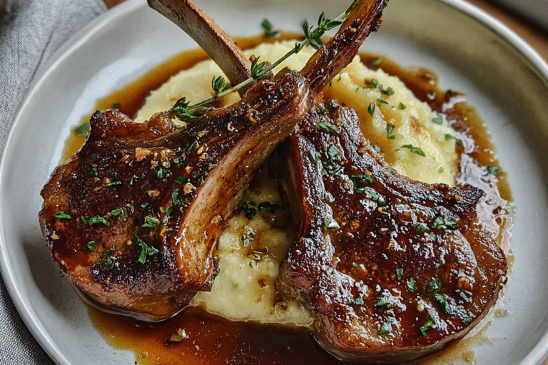 Honey Garlic Glazed Lamb Chops 13.Png