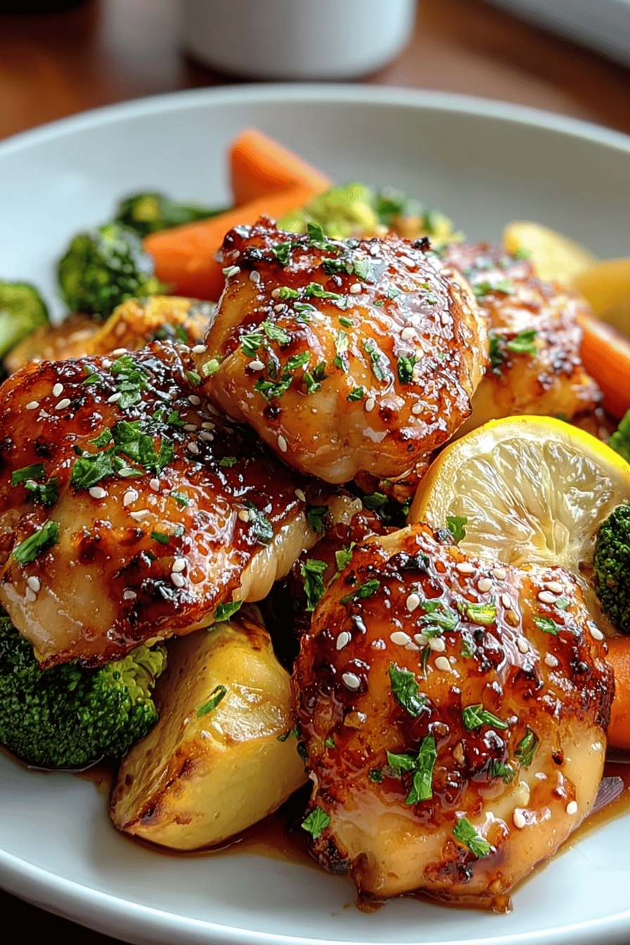 Honey Lemon Chicken Recipe With Sweet And Tangy Glaze 6 Honey Lemon Chicken