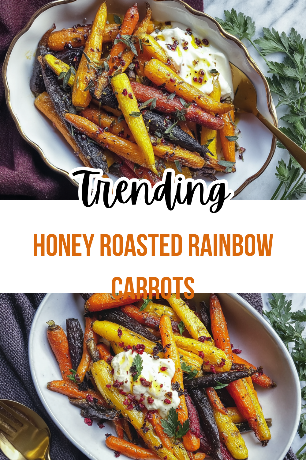 Honey Glazed Roasted Rainbow Carrots Recipe For Sweet And Tender Flavor 7 Honey Roasted Rainbow Carrots