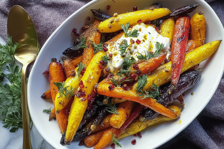 Honey Roasted Rainbow Carrots 82.Png