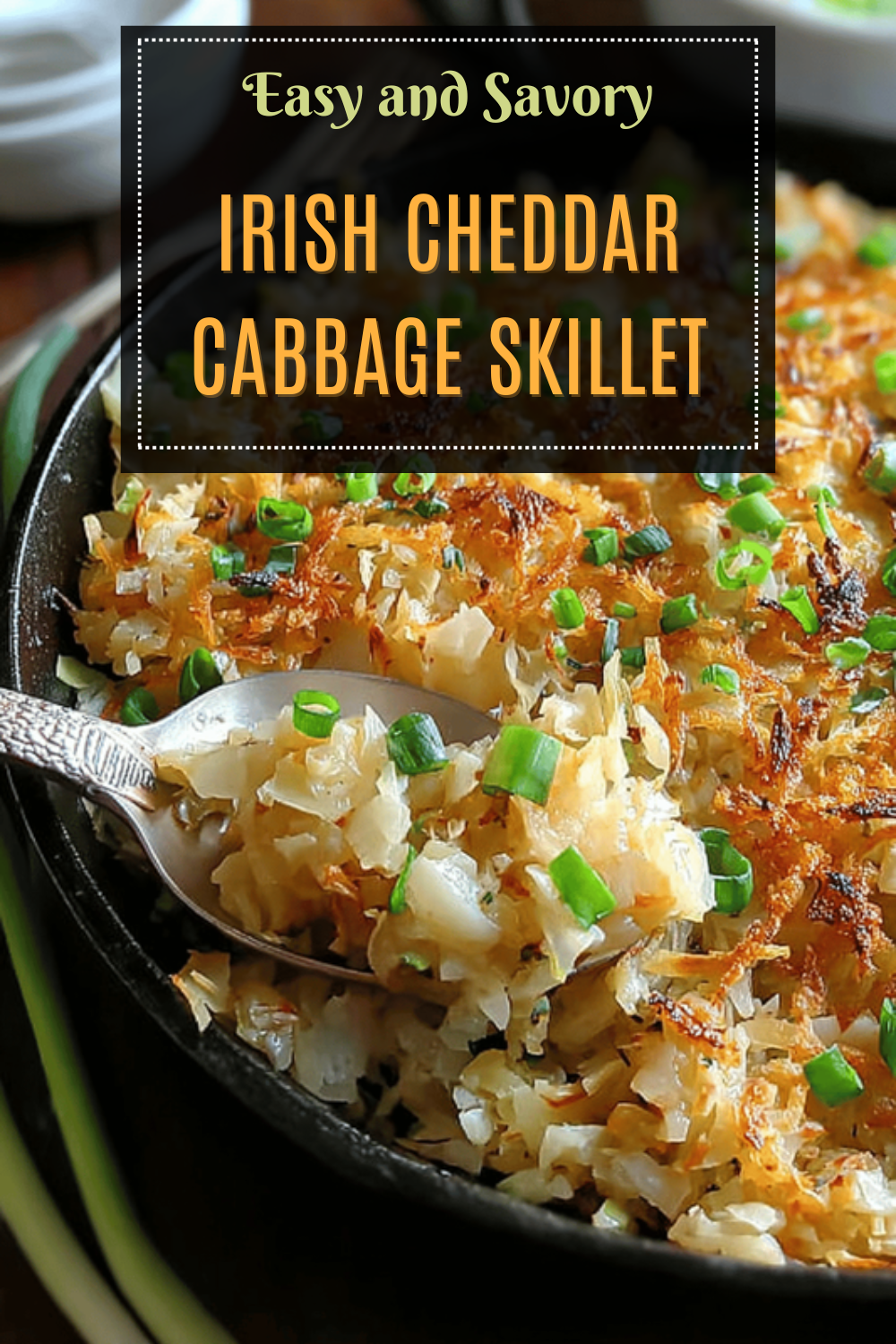 Irish Cheddar And Cabbage Hash Browns Recipe For Savory Breakfast 7 Irish Cheddar Cabbage Skillet
