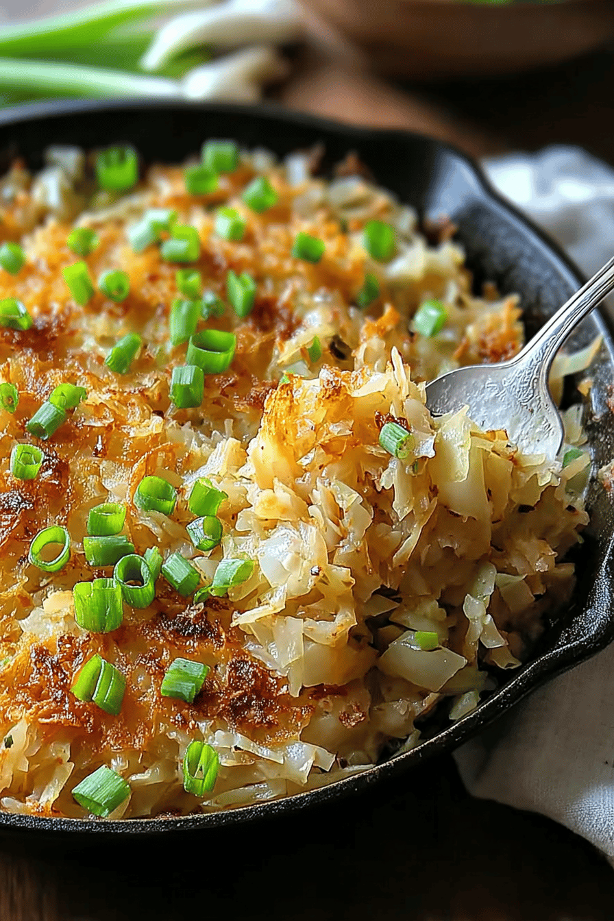 Irish Cheddar And Cabbage Hash Browns Recipe For Savory Breakfast 6 Irish Cheddar Cabbage Skillet