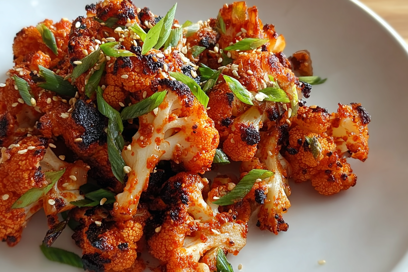 Korean Gochujang Cauliflower Recipes For Spicy Flavor And Crispy Texture 6 Korean Chili Cauliflower