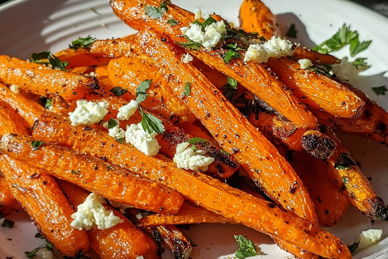 Lemon Dijon Roasted Carrots