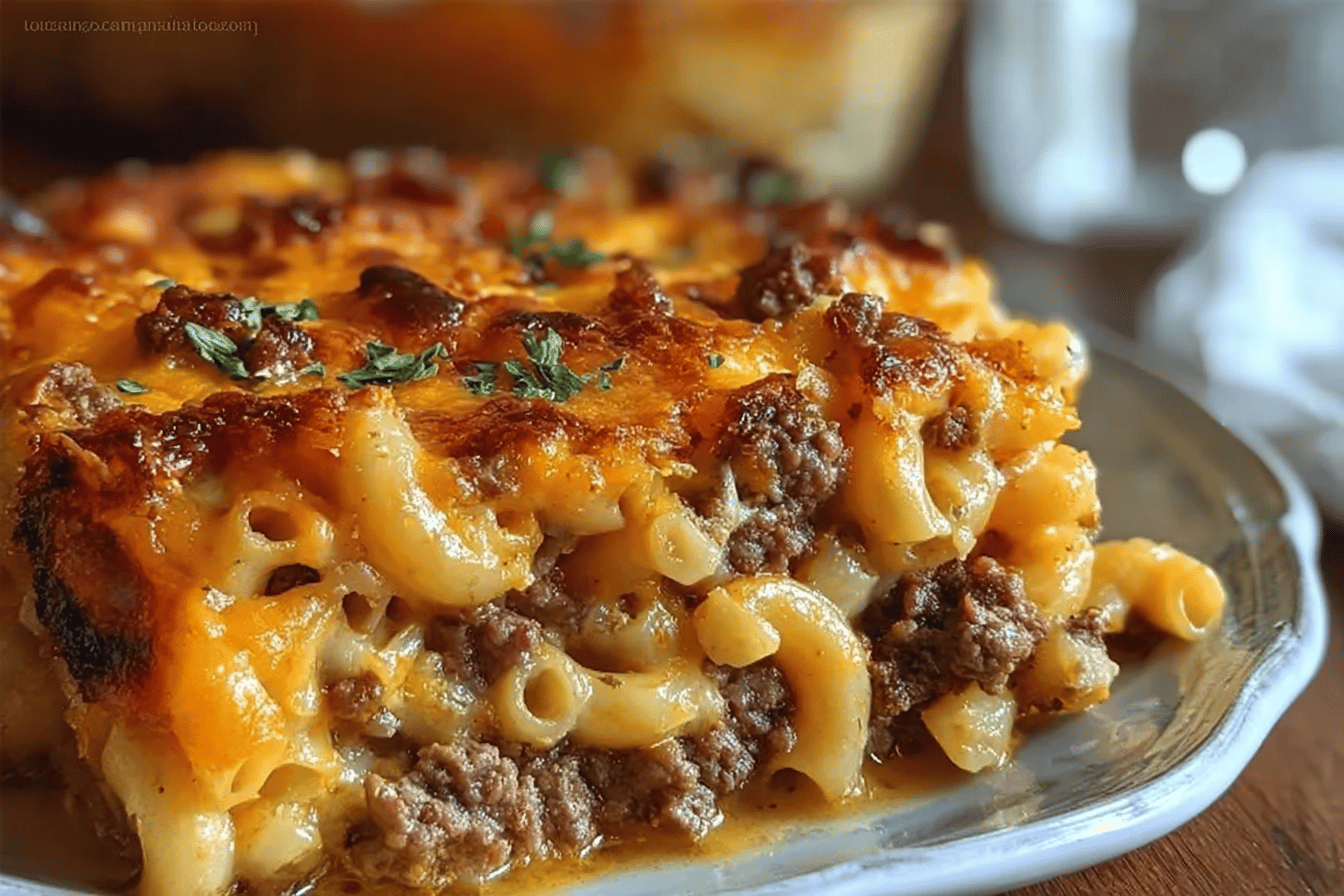 Macaroni And Cheese Meatloaf Casserole Recipe For Comfort Food Lovers 6 Mac And Cheese Meatloaf Casserole