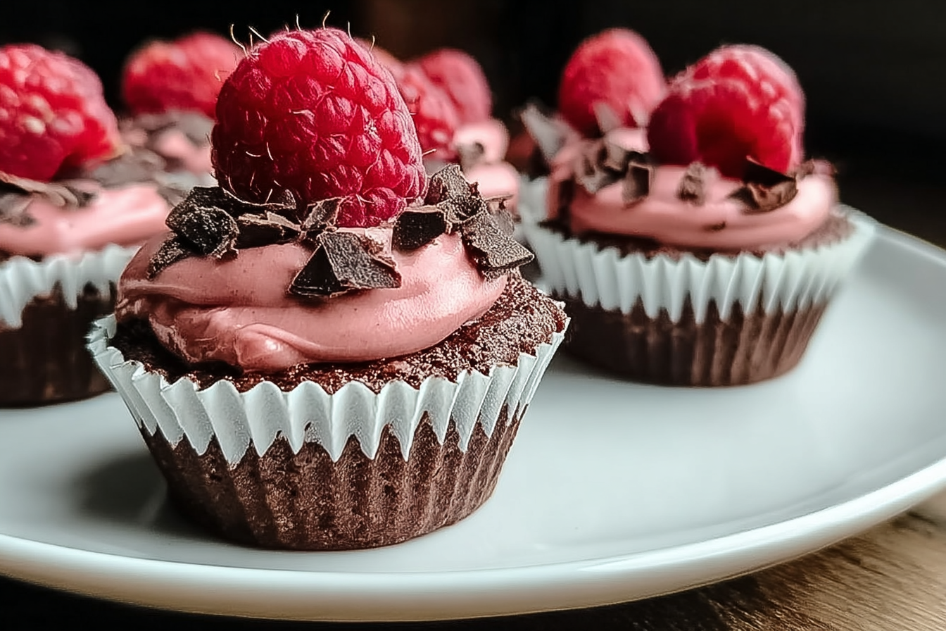 Marry Me No Bake Raspberry Chocolate Mousse Cups