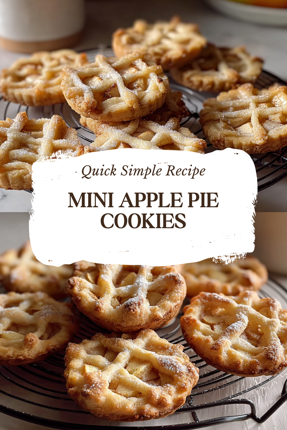 Apple Pie Cookies Recipe With Cinnamon And Sweet Apple Filling 7 Mini Apple Pie Cookies