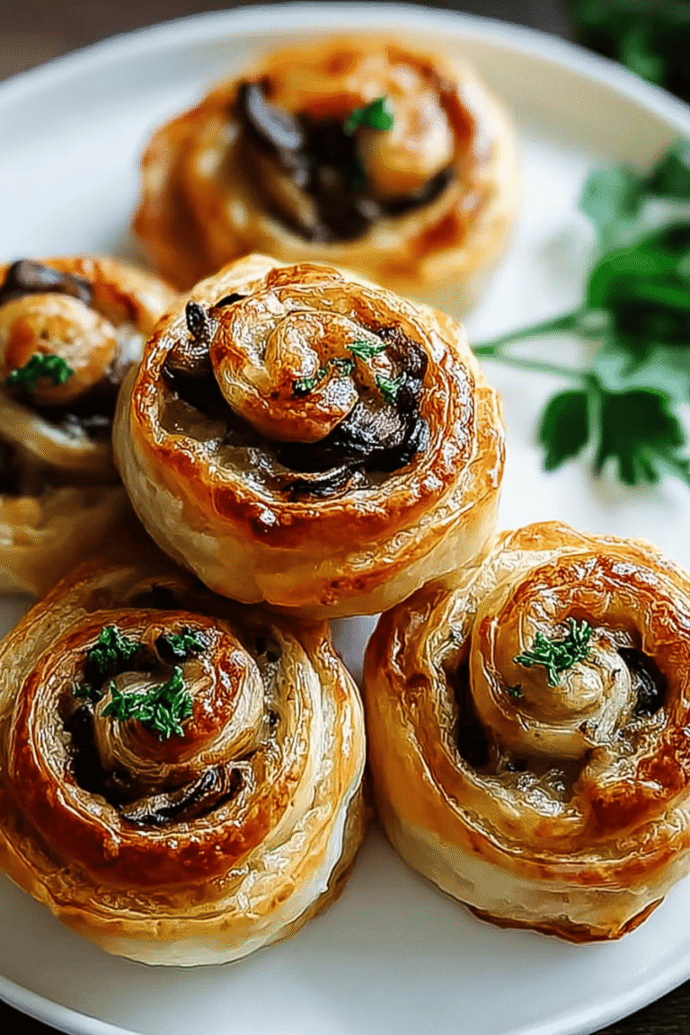 Mushroom Puff Pastry Pinwheels 37.Png