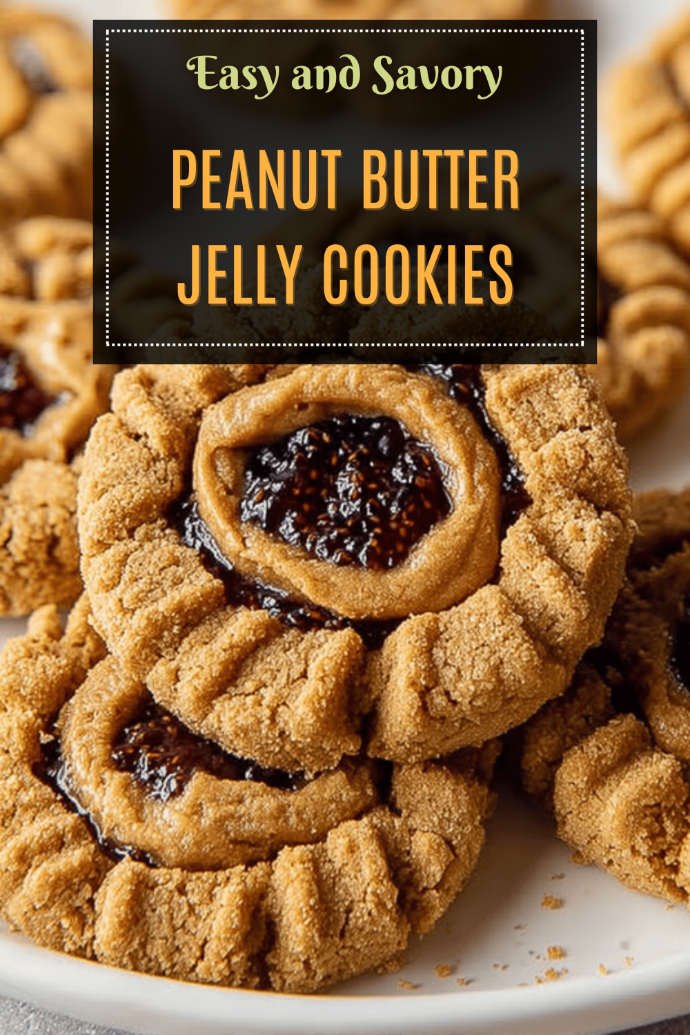 Peanut Butter And Jelly Cookies Recipe For Classic Sweet Treats 7 Peanut Butter Jelly Cookies