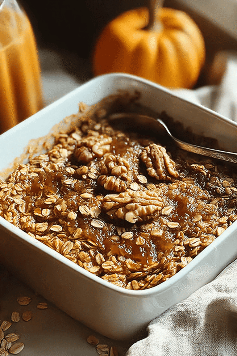 Pumpkin Baked Oatmeal 90.Png