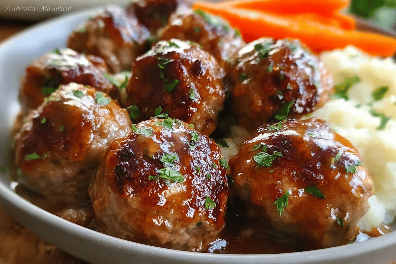 Salisbury Meatballs