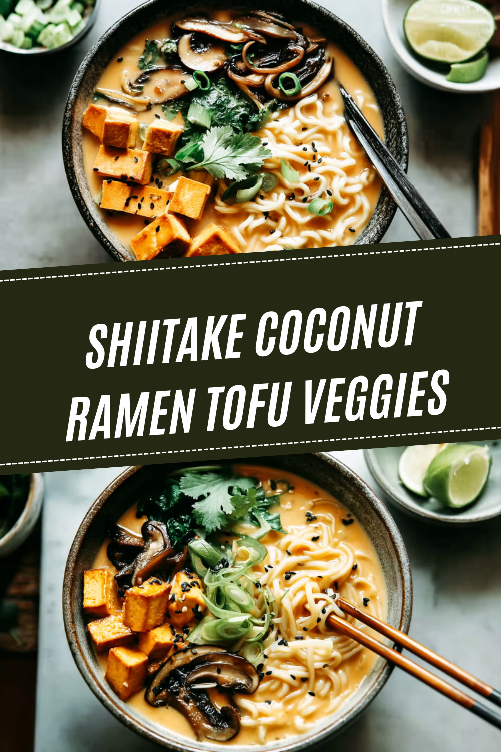 Coconut Curry Ramen Recipe With Rich Creamy Broth And Spicy Flavors 7 Shiitake Coconut Ramen Tofu Veggies
