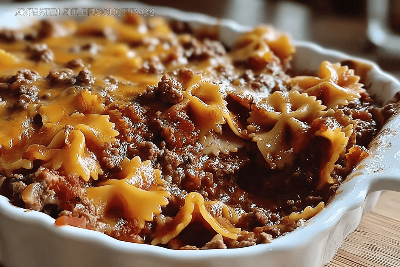 Sloppy Joe Casserole