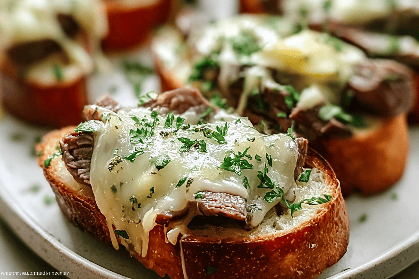 Philly Cheesesteak Garlic Bread Recipe With Savory Cheese And Beef 6 Steak And Cheese Garlic Toast