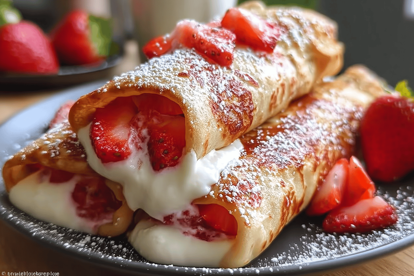 Strawberry Cheesecake Chimichangas Recipe With Sweet Creamy Filling 7 Strawberry Cheesecake Chimichanga