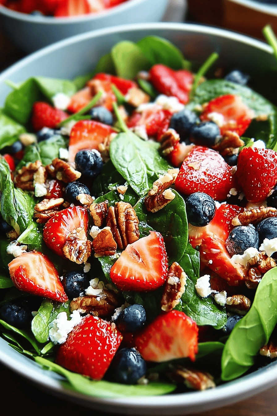 Spinach Strawberry Salad Recipes With Fresh And Flavorful Twists 6 Strawberry Spinach Salad