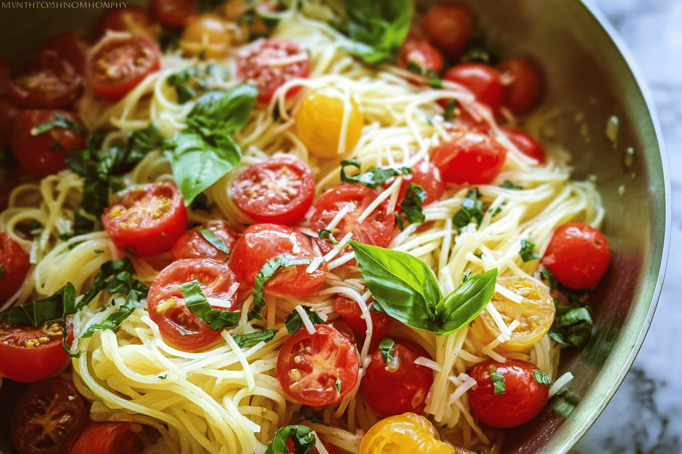 Summer Garden Pasta Recipe With Fresh Seasonal Ingredients 6 Summer Garden Pasta