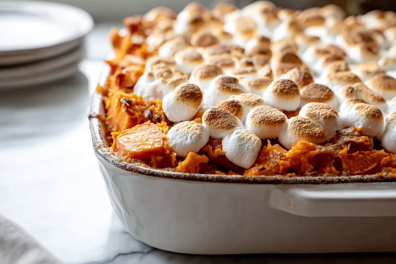 Sweet Potato Casserole Recipe With Crispy Topping And Creamy Filling 6 Sweet Potato Casserole