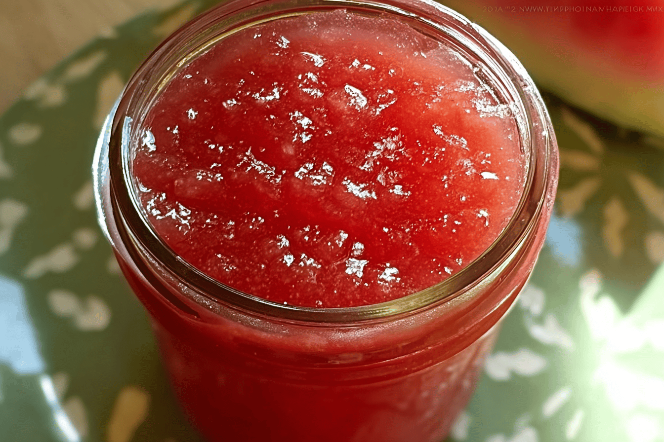 Watermelon Jam Recipe Easy Steps For Perfect Homemade Flavor 7 Sweet Watermelon Jam