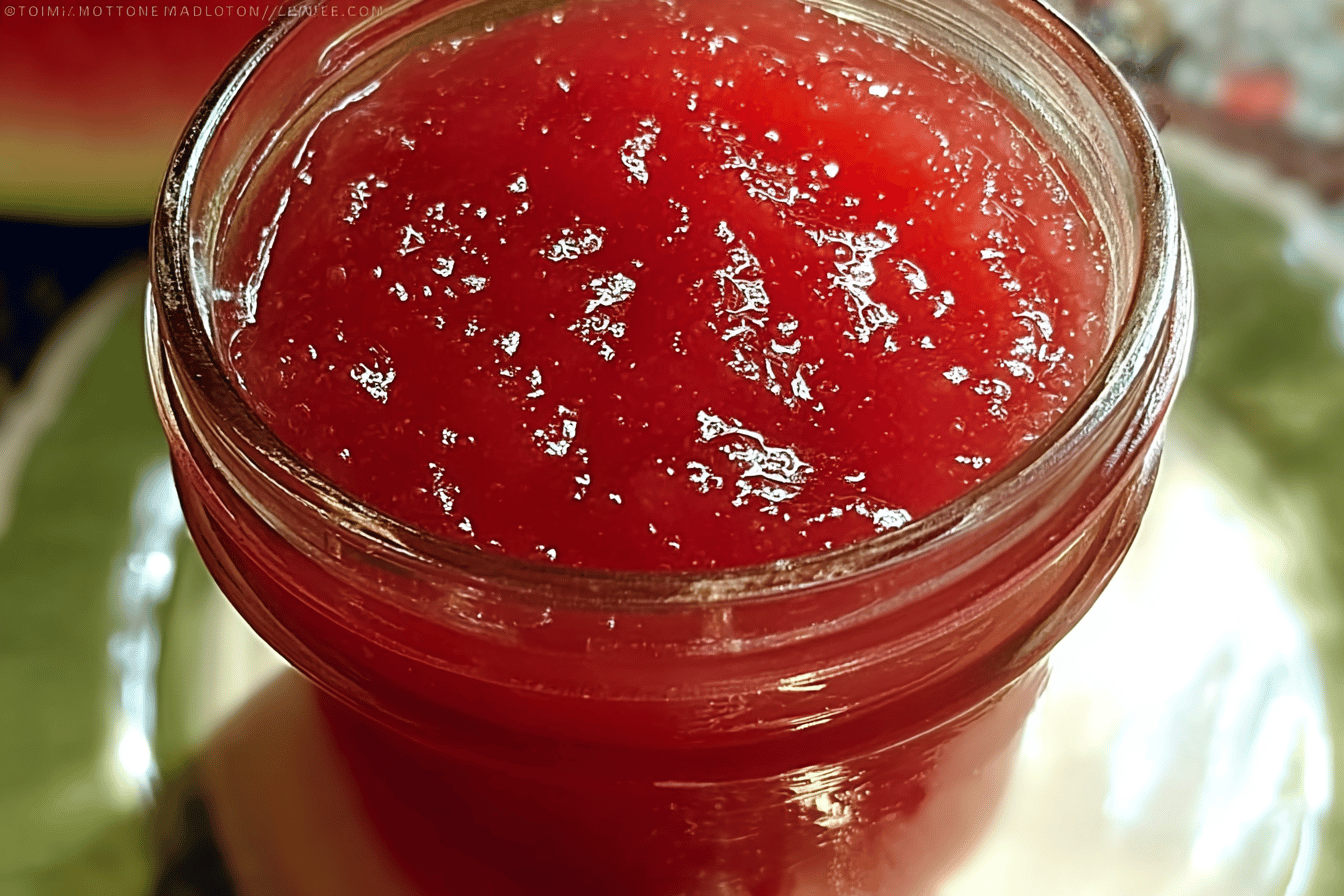 Watermelon Jam Recipe Easy Steps For Perfect Homemade Flavor 6 Sweet Watermelon Jam