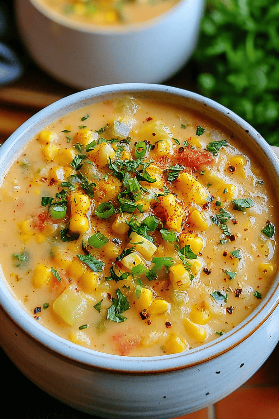 Creamy Vegan Corn Chowder Recipe With Rich And Comforting Flavors 6 Vegan Corn Chowder Soup
