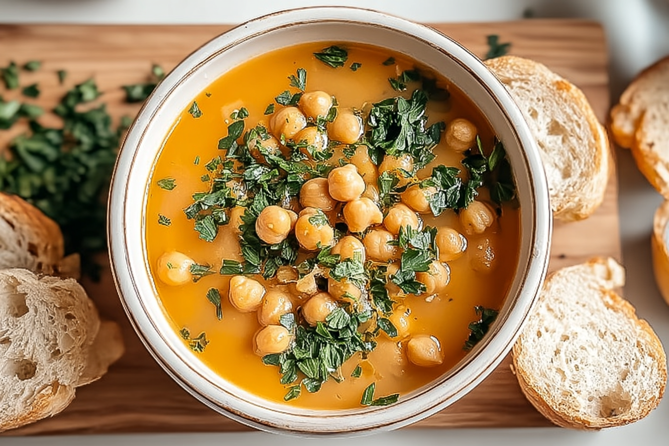 Vegan Garlic Chickpea Soup Recipe For A Flavorful Comfort Meal 6 Vegan Garlic Chickpea Soup