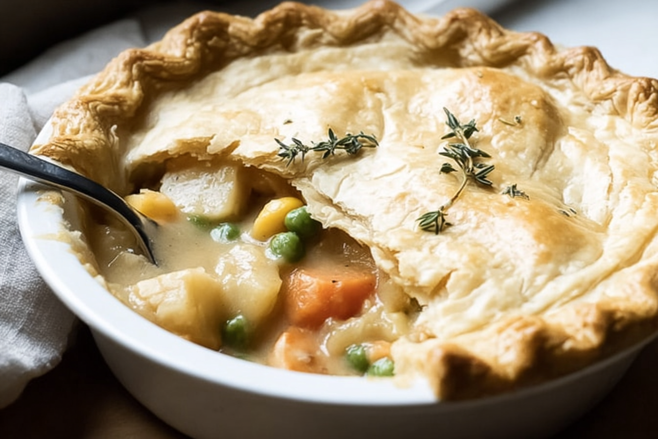 Vegan Thanksgiving Pot Pie Recipe With Hearty Seasonal Vegetables 6 Vegan Thanksgiving Pot Pie