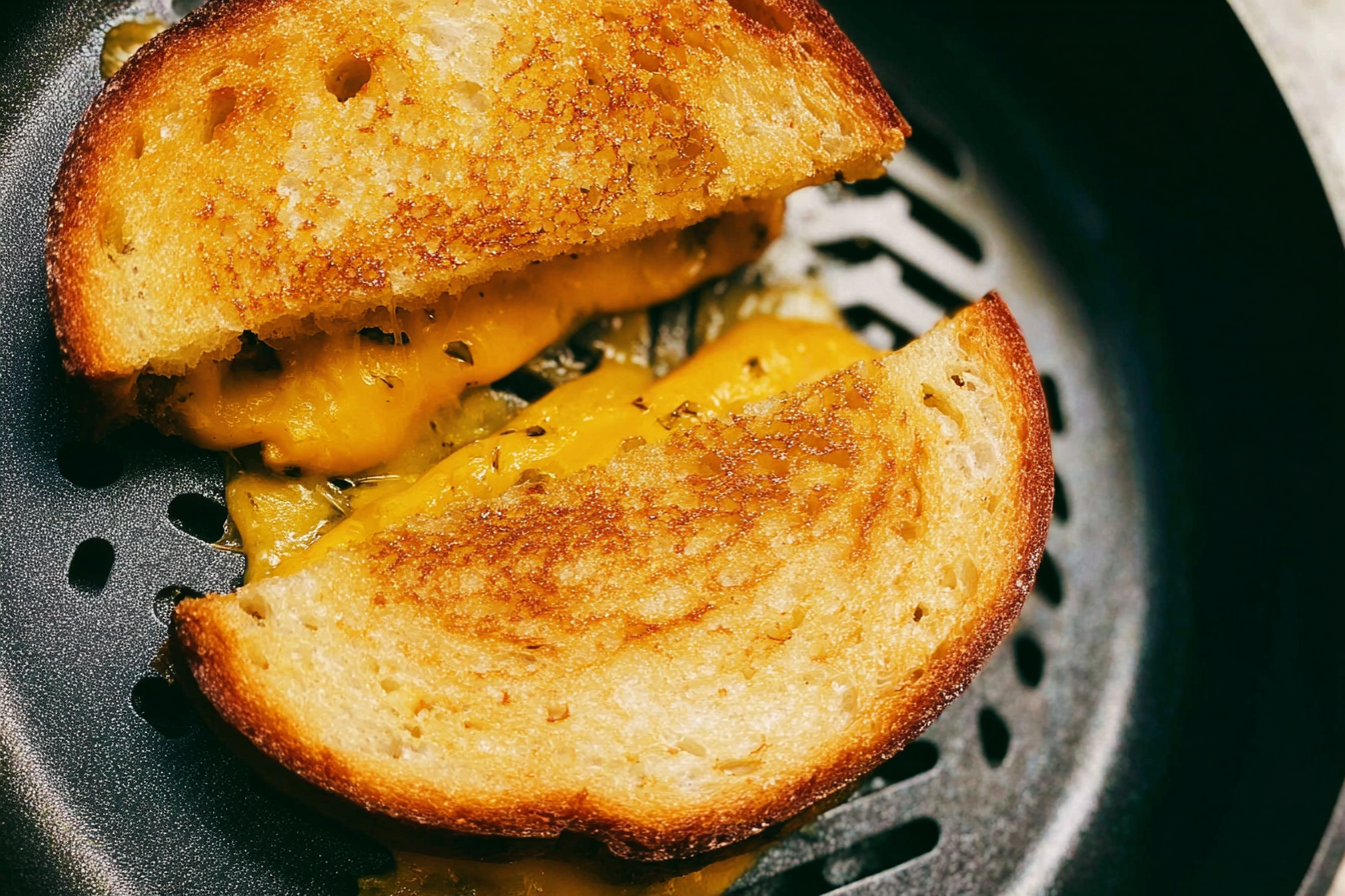 Air Fryer Grilled Cheese