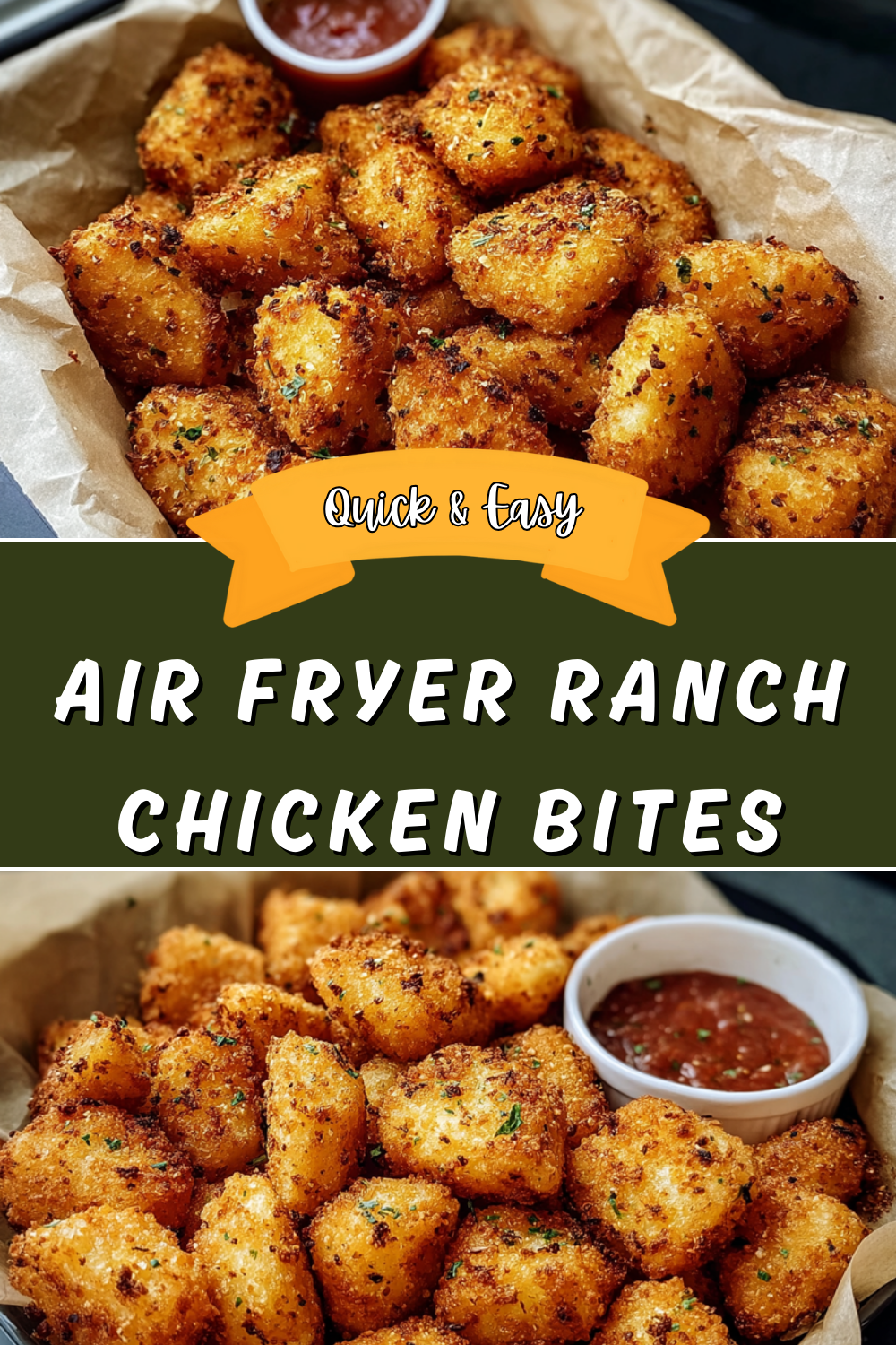 Air Fryer Ranch Chicken Bites Recipe For Crispy, Flavorful Snacks 7 Air Fryer Ranch Chicken Bites