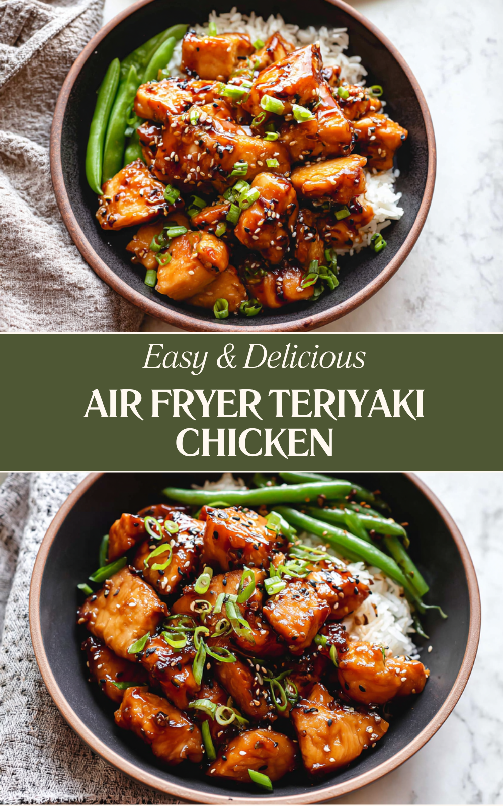 Air Fryer Teriyaki Chicken