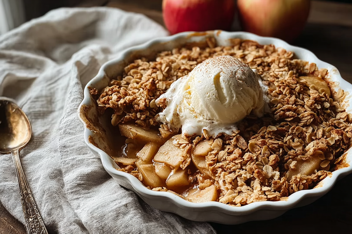 Almond Apple Crisp