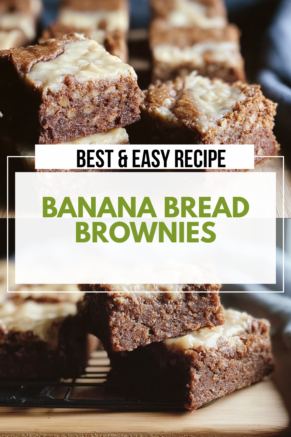 Banana Bread Brownies